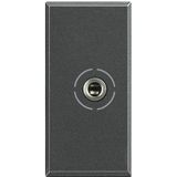 Jack 3.5 audio socket Axolute anthracite