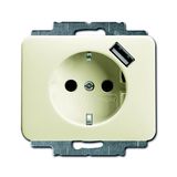 20 EUCBUSB-22G-500 Socket Outlets ivory - alpha