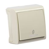 Vera Beige Illuminated Two Way Switch