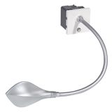 Arteor leeslamp 230V-3.3W 1m, wit