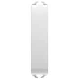 BLANKING MODULE - 1/2 MODULE - GLOSSY WHITE - CHORUSMART