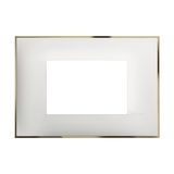 CLASSIA - COVER PLATE 3P WHITE GOLD