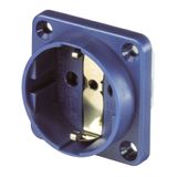 Mennekes Receptacle SCHUKO, 16A2p+E, 230V, IP20 11531