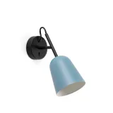 STUDIO WALL LAMP BLUE SHADE 1xE14