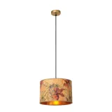 TANSELLE Pendant light-Multic.-Ø30-1xE27-60W