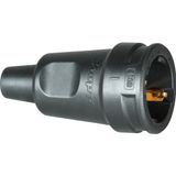 rubber coupling IP 20 black