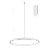 3000K Triac Dimmable Sandy White Aluminium   & Acrylic  LED 38 Watt 230 Volt  2175Lm IP20   D: 48 H: 150 cm Adjustable Height