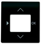 6435-775 CoverPlates (partly incl. Insert) carat® black matt