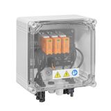 Combiner Box (Photovoltaik), 1100 V, 1 MPP, 2 Inputs / 1 Output per MP