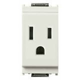 2P+E 15A 127V USA outlet white