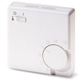 Room controller, 5-30C, AC 230V, 1NC, 16A, on/off