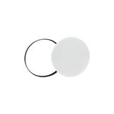 NYMPHEA BLACK & WHITE RINGS 24W NW 230V 115st IP54 IK04 FI320x52 WHITE / BLACK ROUND WITH SENSOR