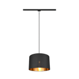 DUOline Hostel pendant E27 black/gold