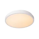 DASHER Flush ceilin. Bathr.-White-Ø34,8-LED-18W