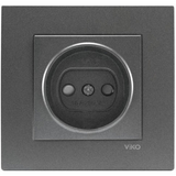 Novella Dark Grey Socket Child Protection