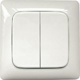 Wireless pushbutton, white