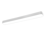 Asterion LED ceiling lamp 120 cm matt white