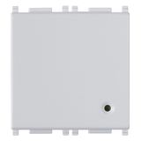 SLAVE dimmer 230V 500W/VA 2M Silver