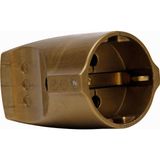 grounding type coupling white