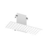 EGO END CAP RECESSED EASY SENZA FORO WH