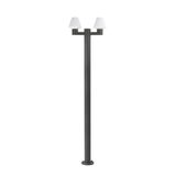 MISTU DARK GREY LAMPPOST 2XE27 MAX 15W