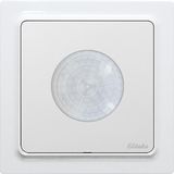 Wireless motion sensor in E-Design55, pure white glossy