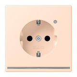 SCHUKO socket with LED pilot light LC320 LC1520-OLNW228