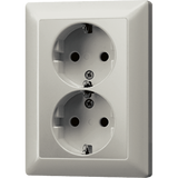 Socket outlet 2-gang socket outlet