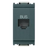 BUS RJ11phone jack grey