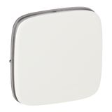 Cover plate Valena Allure - one/two-way switch or push-button - white