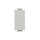 Single-pole push switches NC, 16A - 250V~ None Single push button Push button 1 pole, 0NO 1NC 0CO White - Chiara