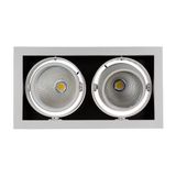 MODERN-DAY 2x1LED COB CITIZEN  40st 700mA 2x27W IP20 WW DOWNLIGHT