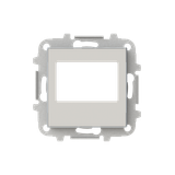 8568 DN Cover plate radio module Radio receiver Central cover plate Sand - Sky Niessen