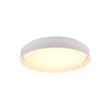 Felis LED ceiling lamp 40 cm matt white