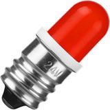 E12 5x Single LED T13x33 24V AC/DC Red 20Khrs