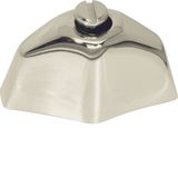 Chrome toggle, Serie Glas, brass, chrome-plated