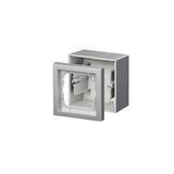 1721S80-83 Surface mounting box 1 gang Aluminium - Impressivo