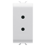 SELV SOCKET-OUTLET - 2P 6A 24V - 1 MODULE - GLOSSY WHITE - CHORUSMART