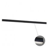 Linear Ceiling L3100 3000K Black Microprismatic Di