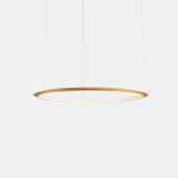 Pendant Circular Inward ø1200 Recessed LED 63.5W 1931lm 2400K Gold