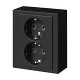 402EA-885 Socket outlet Black - Impressivo