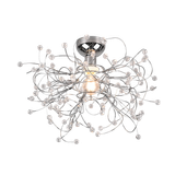 Gloria ceiling lamp 52 cm E27 chrome