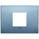 Classic plate 2centrM techno matt blue