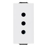 2P+E 10A P11 outlet white