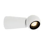 Lucide IPSOS - Wall lamp Indoor/Outdoor - LED - 1x6W 2700K - IP54 - White