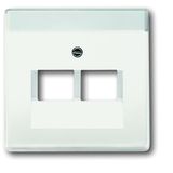 1803-02-884 CoverPlates (partly incl. Insert) future®, Busch-axcent®, carat® studio white matt