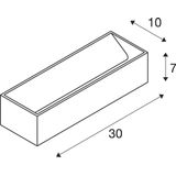 LOGS IN LED 1500lm 2000-3000K 230V aluminium