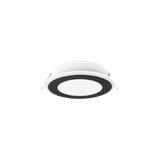 Aura LED recessed spotlight 15 cm matt black