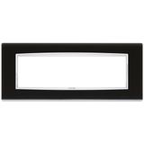 Classic plate 7M Glass black ice