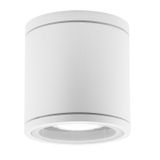 White Die-Casting Aluminium & Glass Diffuser LED GU10 1x7 Watt IP54 220-240 Volt Bulb Excluded D: 9 H: 9 cm